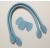 Medium Aqua Polka